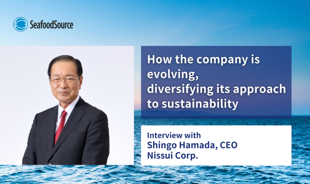 Interview with Shingo Hamada, CEO Nissui Corp.: How the company is evolving, diversifying its approach to sustainability