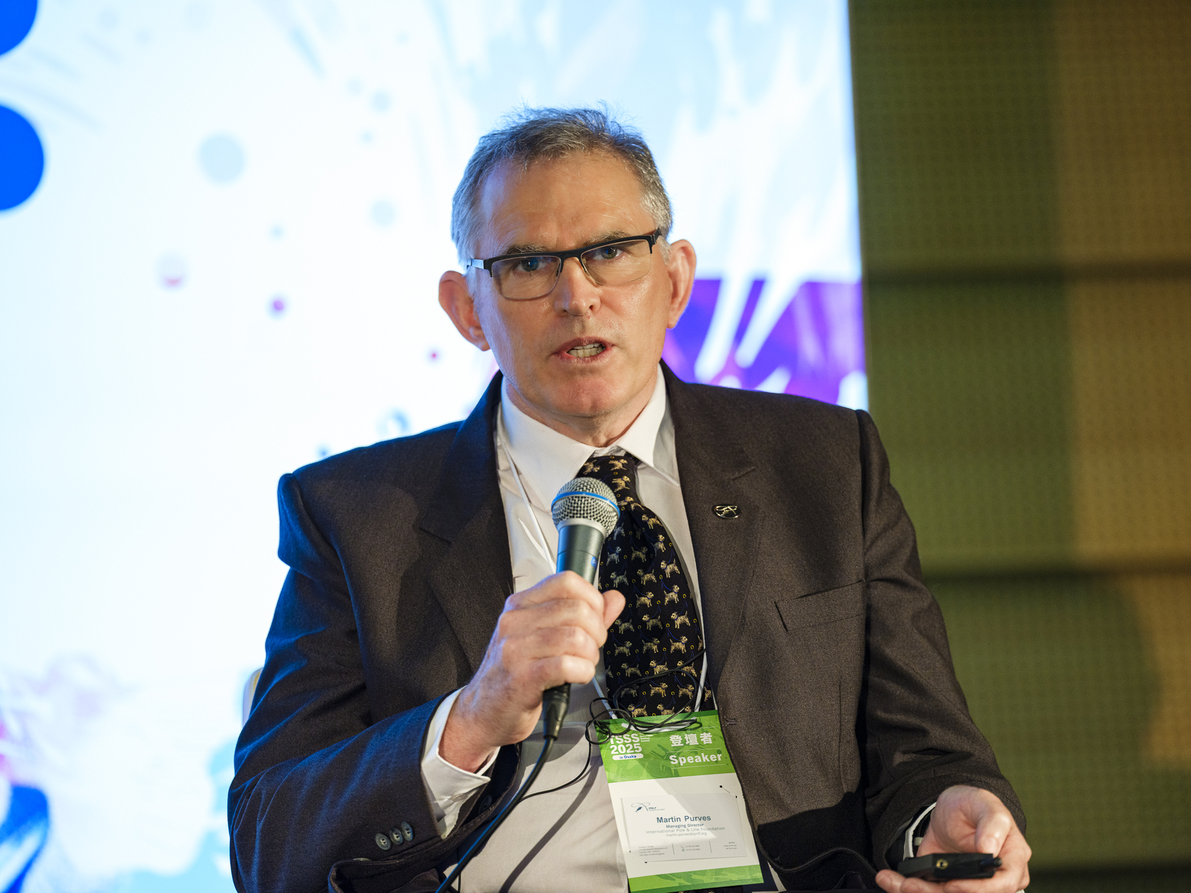 （IPNLF） 専務取締役 マーティン・パーベスさん