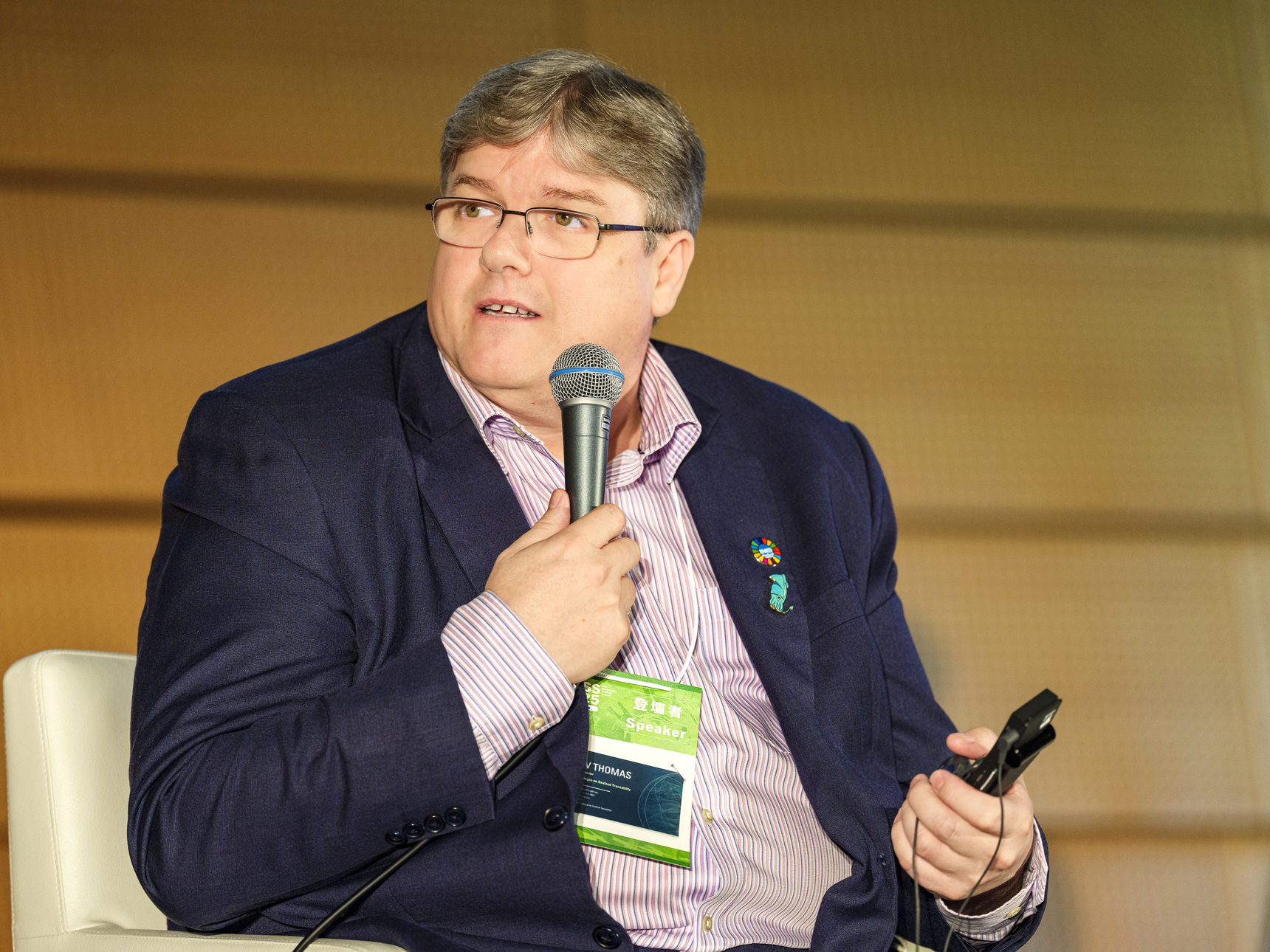 グローバル・ダイアログ・オン・シーフード・トレーサビリティ エグゼクティブ・ディレクター ヒュー・トーマス氏