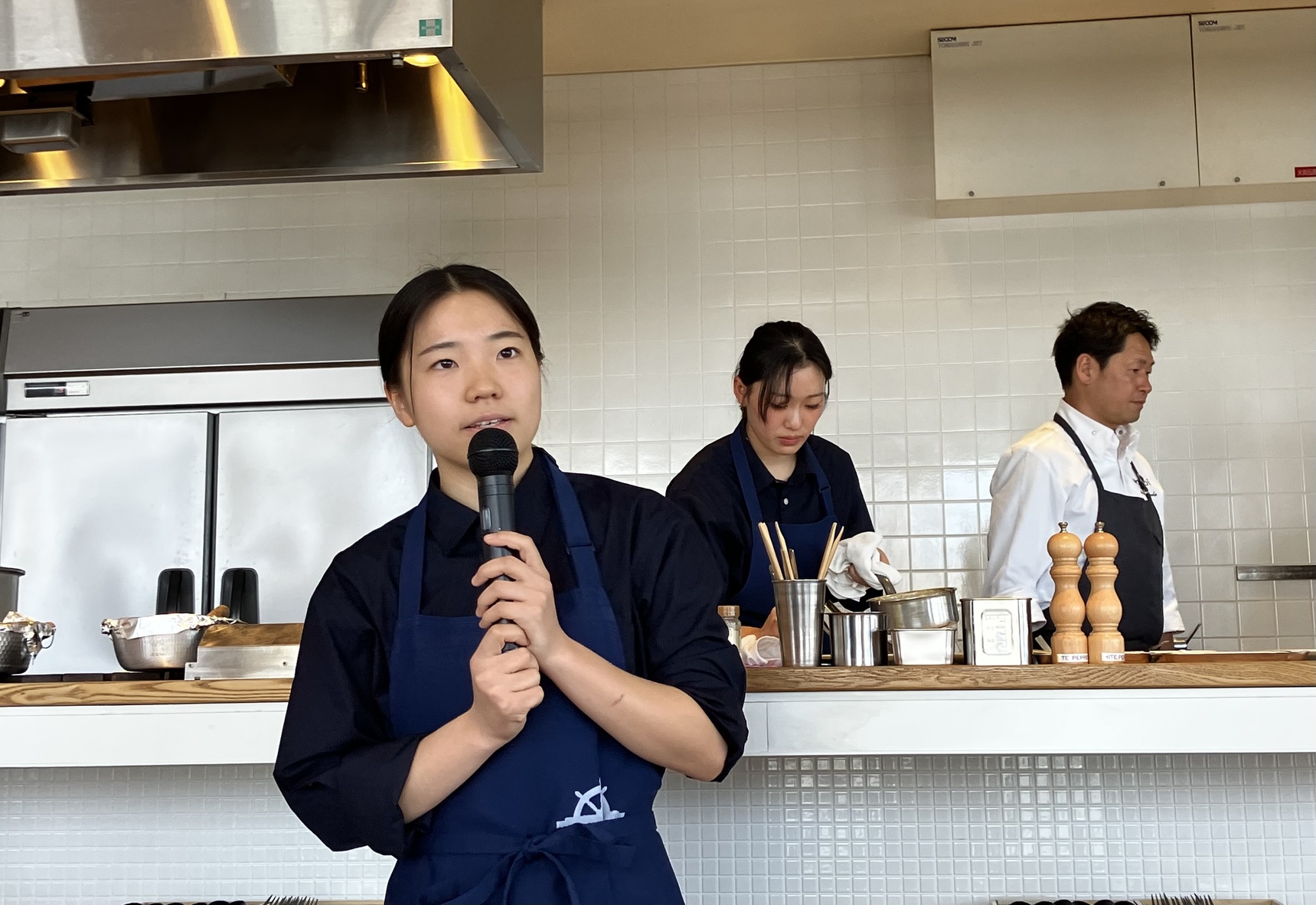 イカの激減を知った時のショックを語る中西さん 