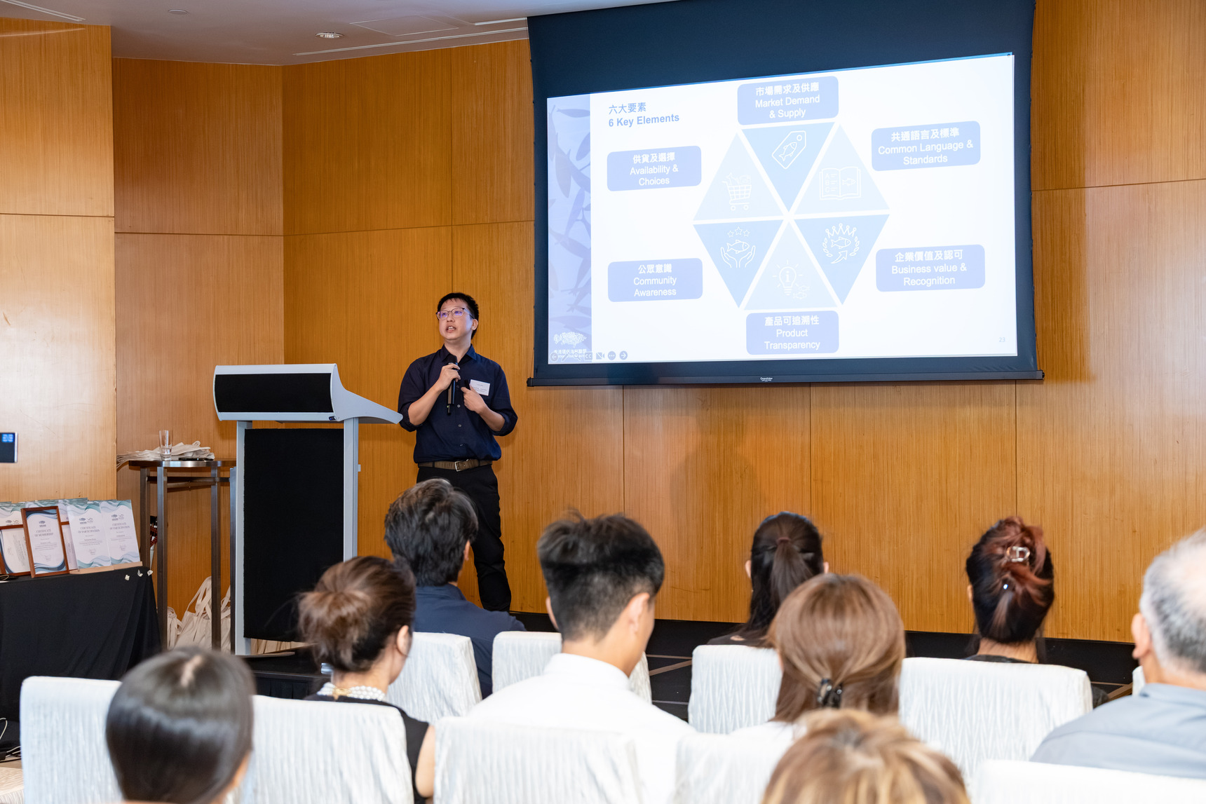 the Technical Adviser of HKSSC, Dr. Loby Hau 